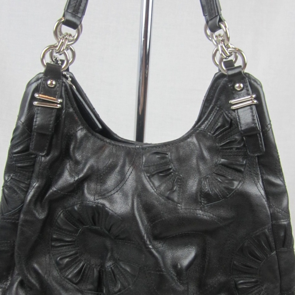 COACH EMBOSSED "C" Signature TOTE HANGBAG PURSE